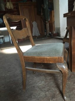 starožitný stůl a židle - 2