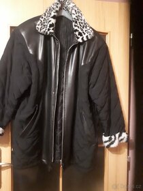 Kalhoty dámské černé .zakázk.šití ,bunda vytepl.XXL - 2
