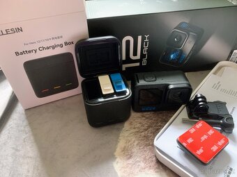 GoPro Hero12 + sada 2 náhr. baterií s nabíječkou - 2