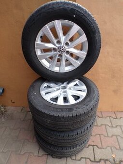 VW T5, T6, T6.1 ALU kola VW Clayton 6,5x16 ET51 nová sada - 2