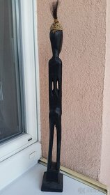 Etno - afrika - dřevěná figurka - Matka kmene - 2