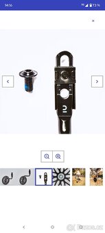 Pomocná kolečka na dětská 14" a 16" kola - 2