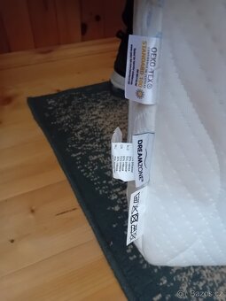 Nová Postel s elektrickým polohovací roštem a ortop. matrací - 2
