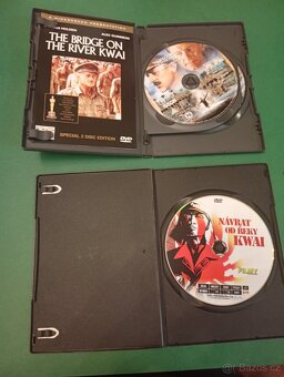 Most přez řeku Kwai,Návrat od řeky Kwai DVD prodám. - 2