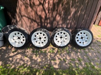 Převářky 4x100 R14 195/45 + středy VW - 2