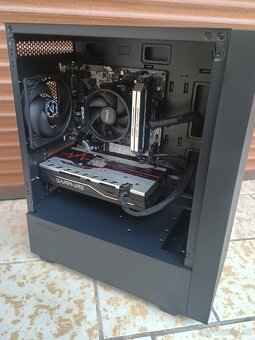 Herní počítač, Ryzen 5, 8GB RAM, RX 570 - 2