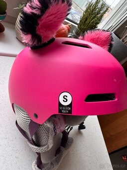 Dětská lyžařská helma Giro Crue - Pink - velikost S - 2
