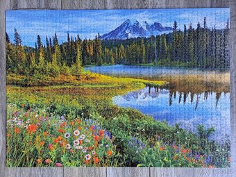 Puzzle 1500 Educa/Národní park Mount Rainier - 2