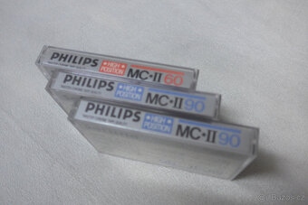 AudioKazety PHILIPS MC-II60 MC-II90 3ks - 2