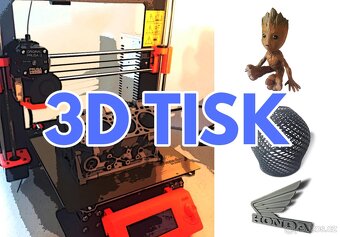 3D tisk na přání - 2
