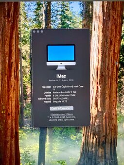 AIO Apple iMac 21,5 “ 4K s procesorem i3, SSD 256GB - 2