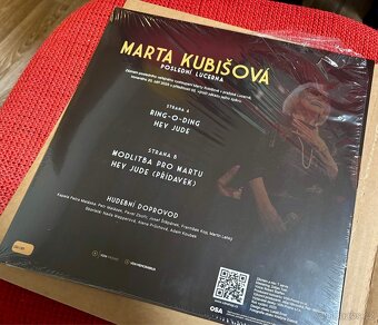 Vinyl M. Kubišové – Poslední Lucerna Limit - podepsáno - 2