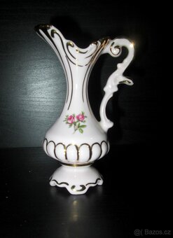 Růžový porcelán - amforka - 2
