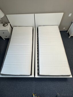 2x rám postele 90x200 Malm Ikea - 2