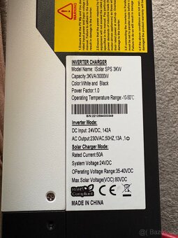 Solární invertor powland 3000w - 2