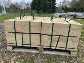 Prodám betonovou dlažbu v imitaci dřeva 60x19x4,5 cm - 2