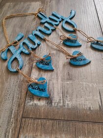Dekorace Family patina - 2