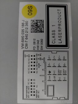 Prodám autorádio RCD 310 - 2