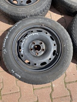 Zimní sada kol, plecháče, 185/60R14 82T, 165/70R14 81T - 2