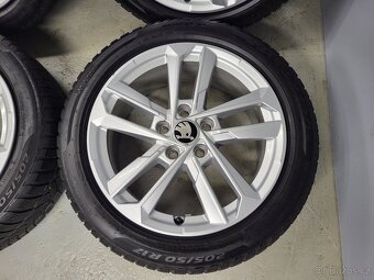 Originál 17" Audi A3 VW Škoda 5x112 zimní pneu 5,5mm - 2