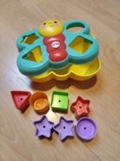 Vkládačka a kroužky FISHER PRICE + DVD - 2