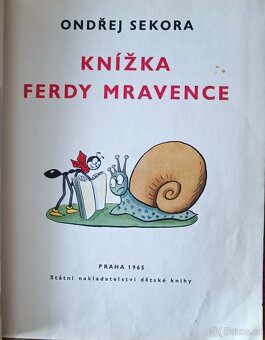 Knížka Ferdy Mravence - Ondřej Sekora - 2