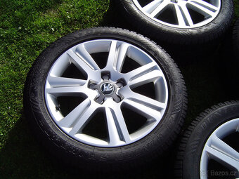 4 XZIMNÍ HLINÍKOVÁ KOLA ŠKODA OCTAVIA SCOUT, YETI 225/50 R17 - 2