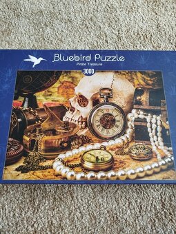 Puzzle 3000 Pirátský poklad Bluebird - 2