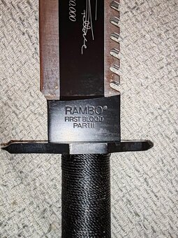 Rambo nůž podpisová edice - 2