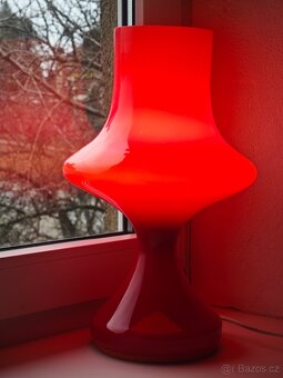 Červená brusel Lampa Štěpán Tabery - 2