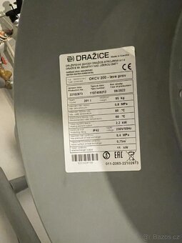 Bojler OKCV 200 l vodorovný, levé provedení - 2