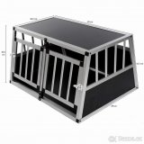Výroba Alu transportní,přepravní box,pro psa,psy 2x šikmý.89 - 2