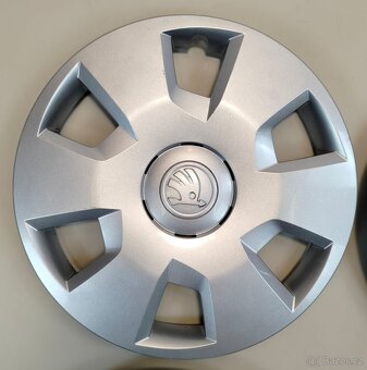 Poklice Škoda 15" 4ks - 2