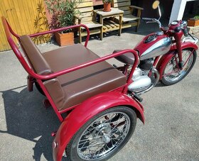 Prodám Jawa Pérák 250 rikša 1952 - 2