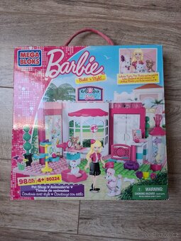 Mega Bloks Barbie OBCHOD SE ZVÍŘATY 80224 - 2