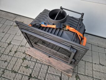 Litinová krbová vložka 9,8kW - 2