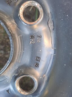 2x plechové disky 5x112 R16 - 2