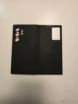 Samsung Galaxy S23 Ultra Flipové pouzdro Smart View černý - 2