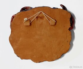 Prodán závěsný keramický talíř Modré slunce - 2