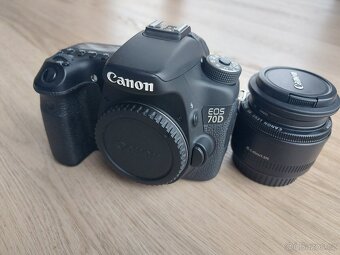 CANON EOS 70D + OBJEKTIV + NABÍJEČKA - 2