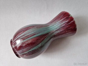 Stará keramická váza Horní Bříza Art Deco 22cm - 2