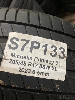 205/45 R17 Michelin Primacy (2023/2024) - 2