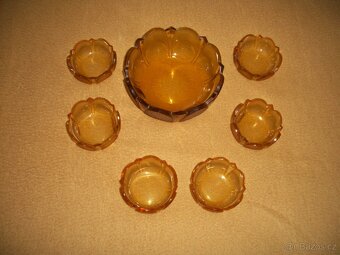 Kompotová mísa a misky - 2