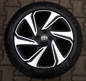 Disky originální Toyota Aygo 4x100 R17 Nová sada - 2