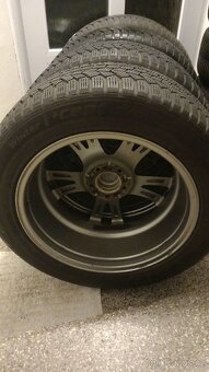 Alu kola R18 5x114.3 obutí zimní pneumatiky 235x55 R18 - 2