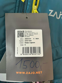 Sportovní vesta ZAJO - Arth Vest, velikost S, mužská - 2