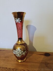 Novoborský porcelán - váza , cukřenka - 2