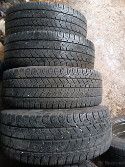 VW T5 T6 - disky 6,5x16 et51 + zimní 215/65/16C DOT2022 - 2