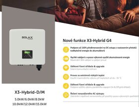 Solax G4 X3-Hybrid-15.0-D, Wifi 3.0, CT - 2