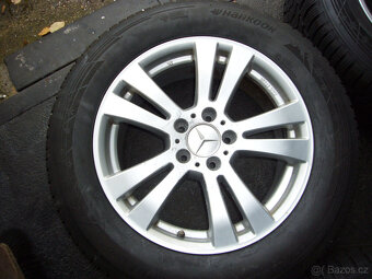 ZIMNÍ ALU KOLA orig.MERCEDES GLK 17" 5x112 7,5" et-47, - 2